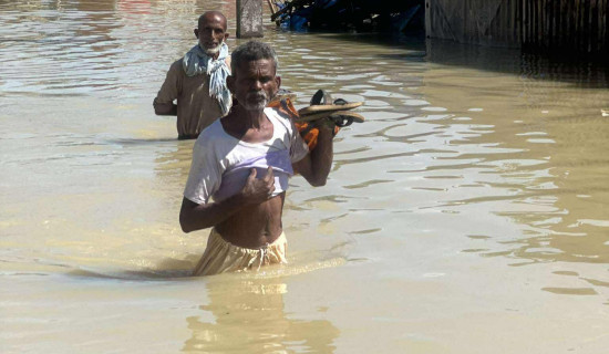 Child swept away by river in Rautahat, two girls go missing, floods displace 412 families in district