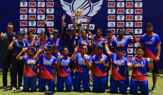Nepal clinches Women's T20I Series