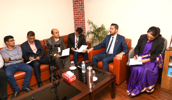 Media role vital for poll environment: Minister Kharel