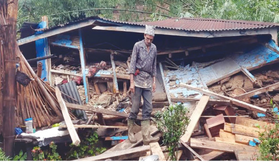 Koshi Province to rebuild all flood, landslide damaged houses