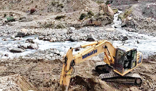 Cargo containers begin to move with completion of Ghami River diversion