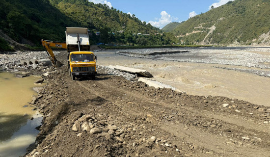 Vehicular movement resumes in BP Highway