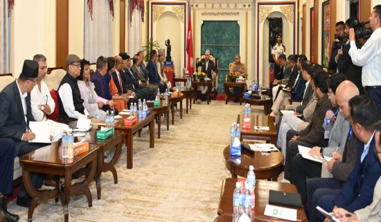 President to parties: Focus on election to safeguard constitution