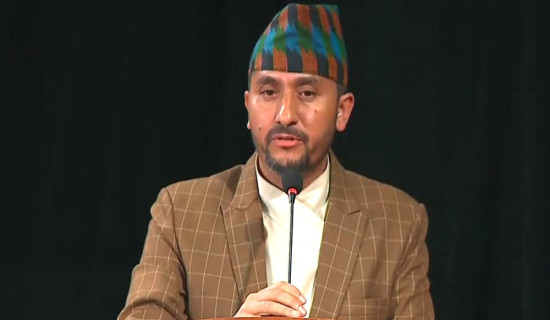Minister Kharel urges media to create conducive environment for polls