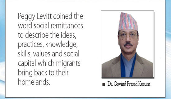Tap Social Remittances For Growth