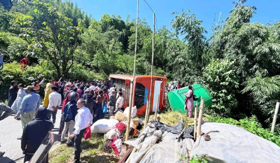 Two dead in Dhankuta road mishap