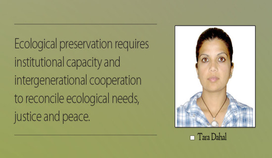 Ecological Ethics Vital For Peace