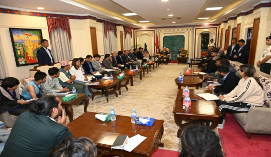 President urges Gen-Z groups to contribute for making March 5 election successful