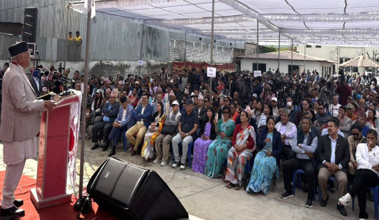 Oli insists on political dialogue to build election-friendly atmosphere