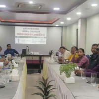PM Prachanda, Deuba and Oli hold discussion