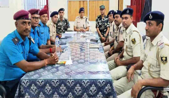 Joint security meeting held ahead of Bihar polls