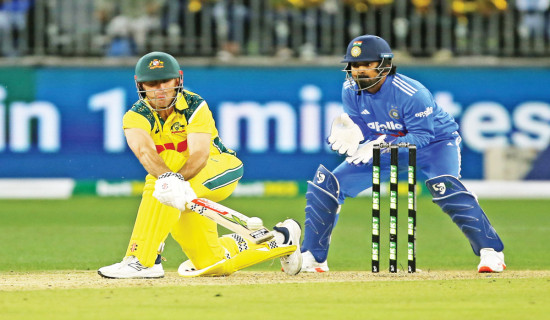 Marsh guides Australia to victory in rain-hit India ODI
