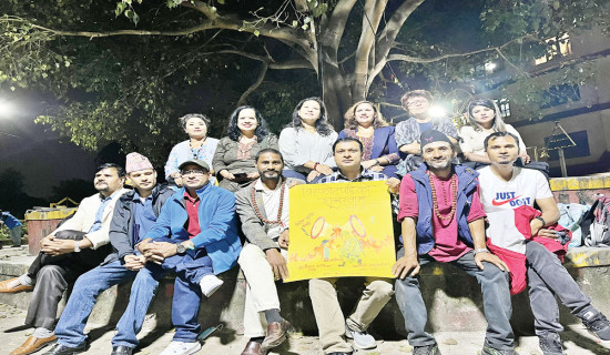Poetry recitation on 'Voice in Void After Explosion' held