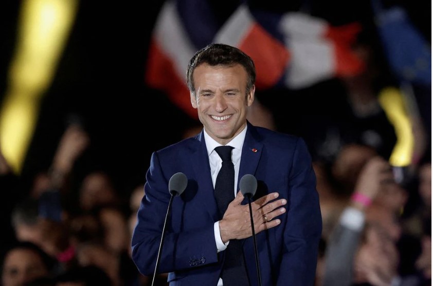 Macron Wins French Presidential Election With Final Figure Of 58.55% Of ...