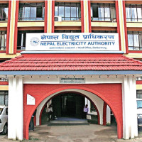 View Tower construction stranded in Nawalpur