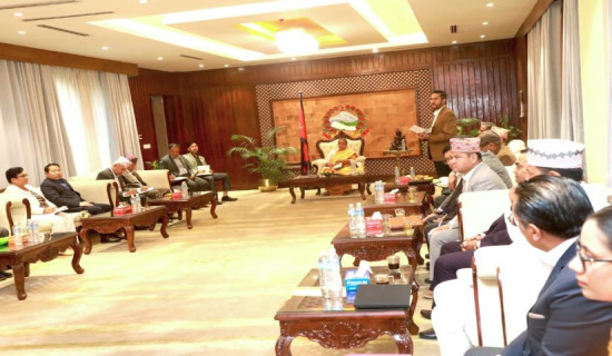 Big two parties' alliance is for national development: UML General Secretary Pokhrel