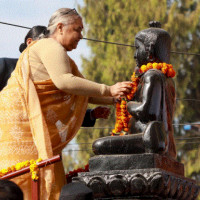 Throng of people in Taleju Temple (Photo Feature)