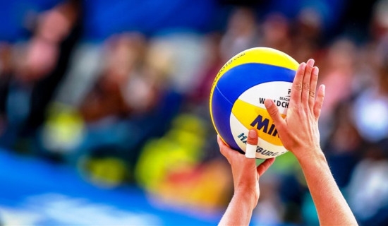 CAVA Men's Volleyball: Nepal defeated by Turkmenistan