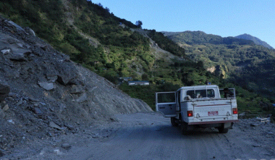 Road linking Ghyaasikhark and Lulang reopens after four-month