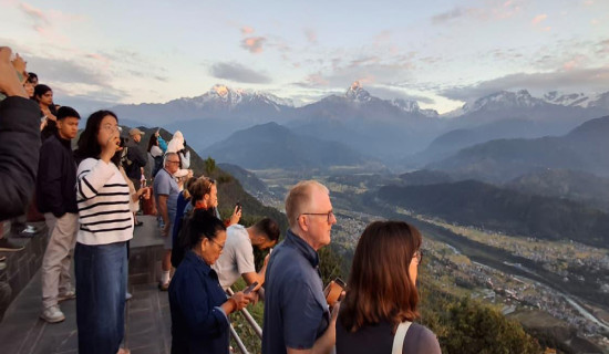 Long holiday sees 90 per cent hotel occupancy in Pokhara