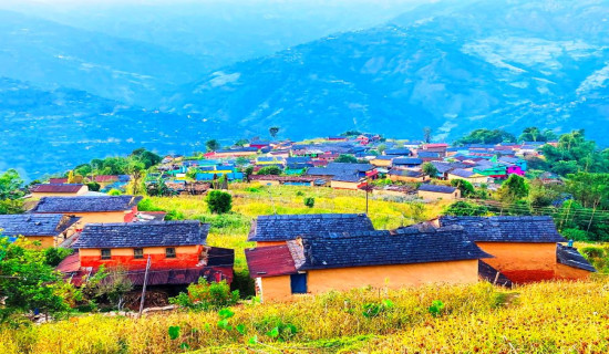 Lamichaur village of Baglung
