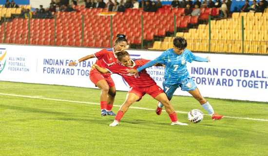 Sabitra nets brace as Nepal beat India 2–1