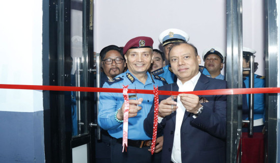 Reconstructed Valley Traffic Police Control Room handed over