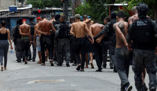 Largest ever police raid in Rio de Janeiro leaves at least 64 dead