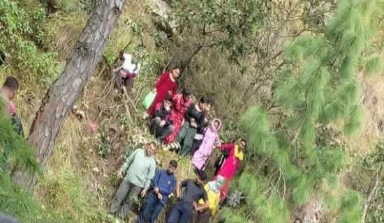 Three dead in Palpa van accident