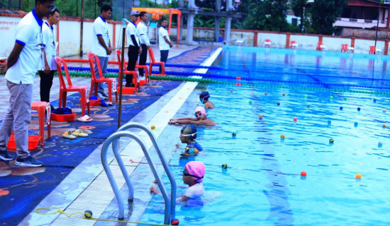 Second Nepalgunj National Swimming Championship begins