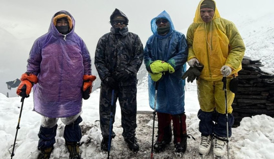 15 tourists rescued from Hidden Valley in Dhaulagiri trek