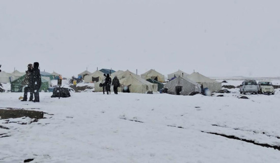 Injured tourist rescued from Manaslu area