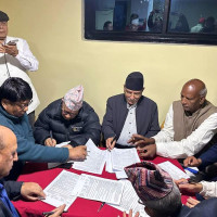 Shot fired in Sarlahi, three including inspector injured