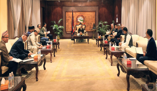 PM Kaki holds meeting with heads of both Houses of Federal Parliament