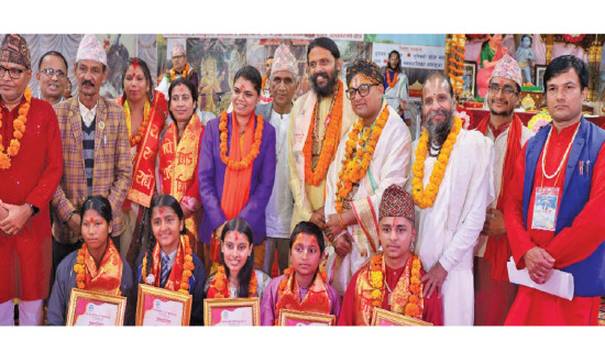 Subash Poudel wins National Speech Contest