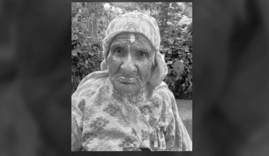 Gorkhapatra's  photojournalist Chaulagain bereaved of mother