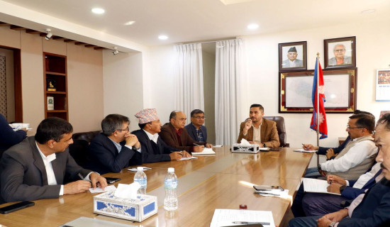 PM Oli  awards Women Volleyball Players