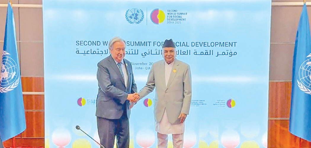 Developing countries in need of financial,  technical assistance: President Paudel