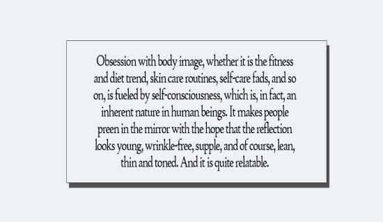 Obsession With Looks