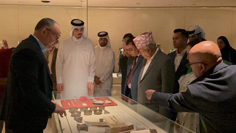 President Paudel visits Qatar National Museum and Museum of Islamic Art