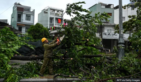 Typhoon barrels towards Cambodia after killing at least 193 in Philippines and Vietnam