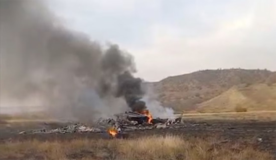 Turkey says military plane crash in Georgia killed all 20 onboard