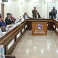 Election Commission office-bearers hold discussions with Prime Minister Karki