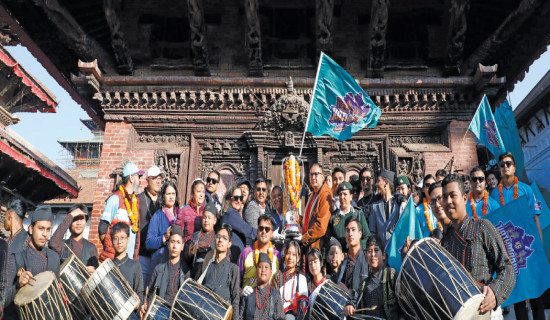 NPL Trophy Tour reaches Kathmandu