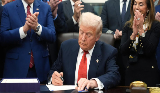 President Trump signs government funding bill, ending shutdown after a record 43-day disruption