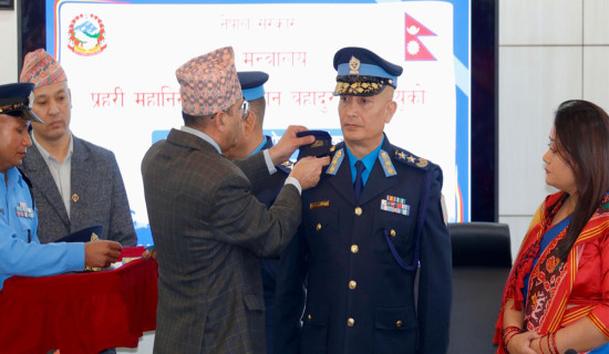 New IGP Karki promises to address government, public aspirations for good governance