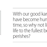 Life Is Too Precious To End By Oneself