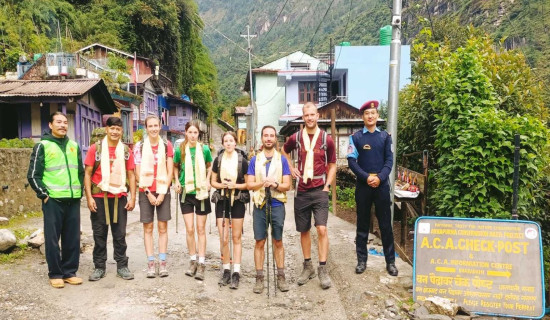 Annapurna area draws more tourists