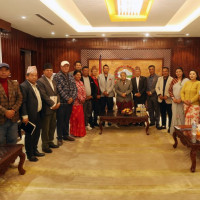 PM Prachanda submits annual report of National Security Council to President