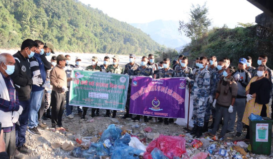 Rapti River clean-up campaign begins